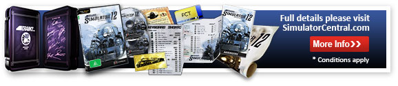 Full details visit SimulatorCentral.com